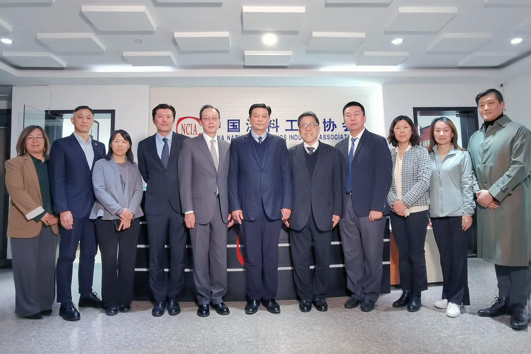 立邦集團(tuán)、東方美谷共同訪問中國涂料工業(yè)協(xié)會(huì)