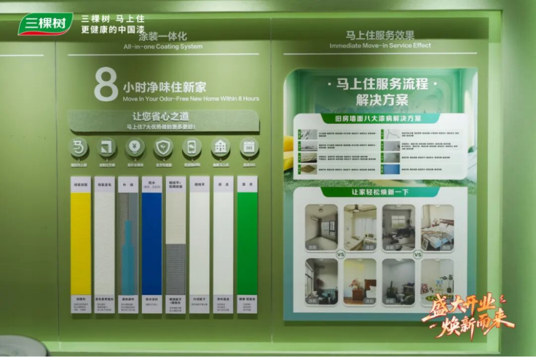 三棵樹上海二十店同開-煥新服務(wù)新標(biāo)準(zhǔn)514