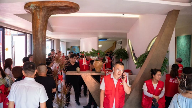 巴德士陜西藝術漆交付中心開業(yè)625